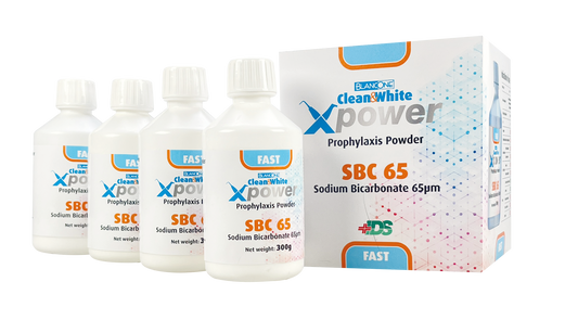 Clean&White XPower 65 Sodium Bicarbonate - FAST 65µm (4 x à 300gr. Flaschen)