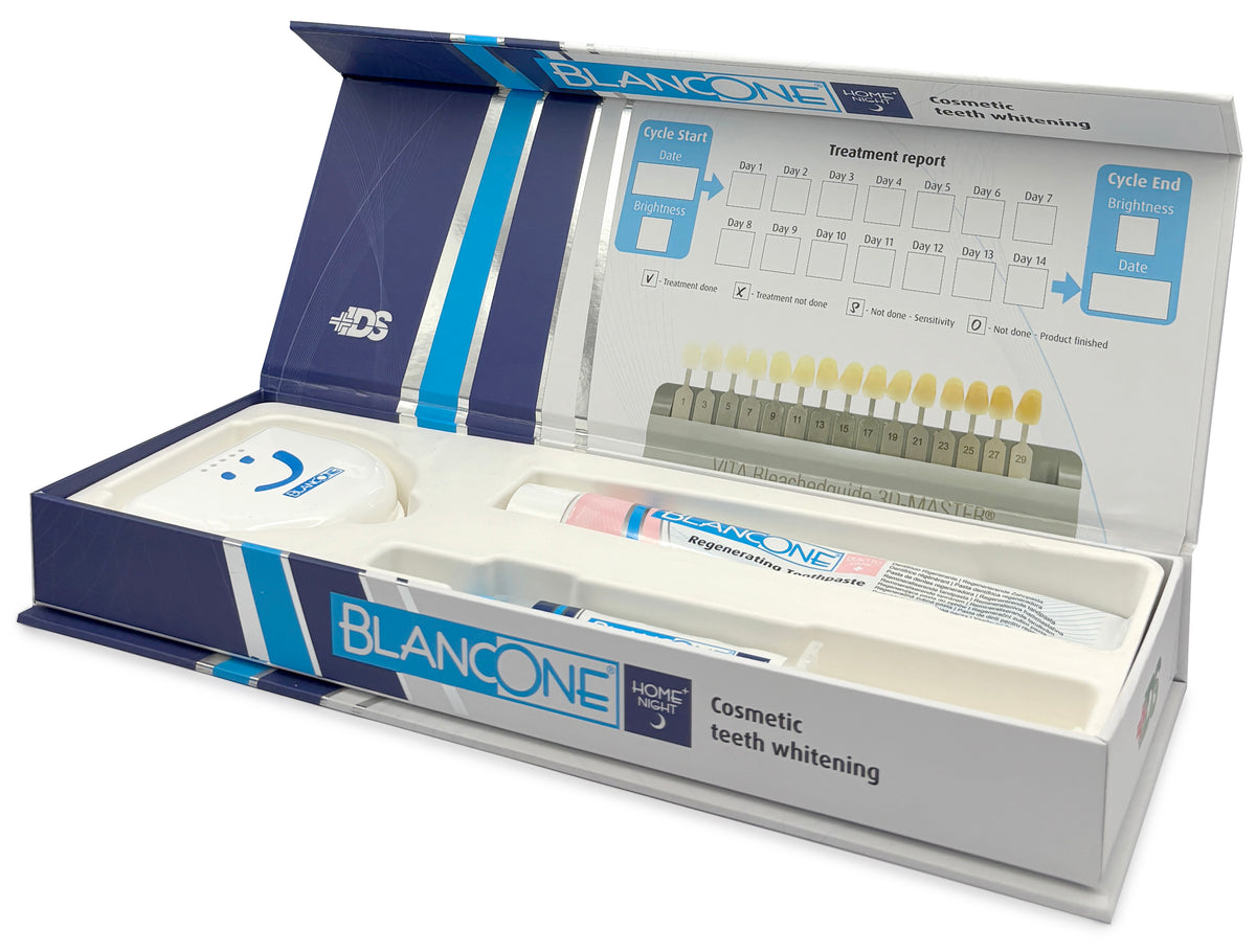 BlancOne® Home+ Night Box  (Single Kit inkl. Care Zahnpasta)